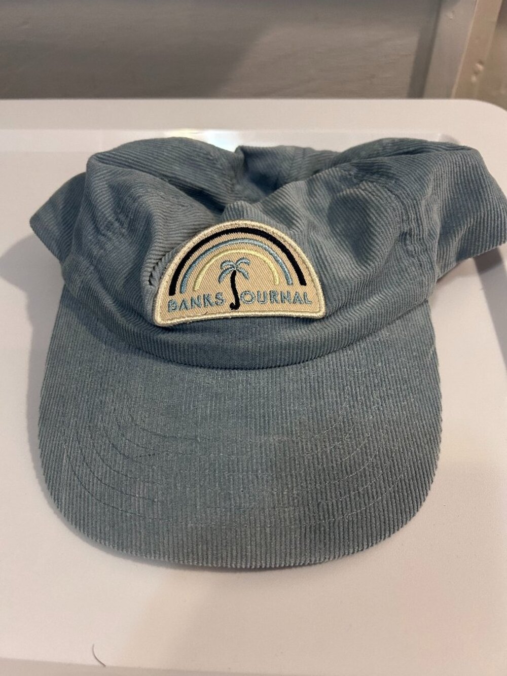 BRAND NEW - Baby Blue Banks Journal Hat (Cloth/Velvet)